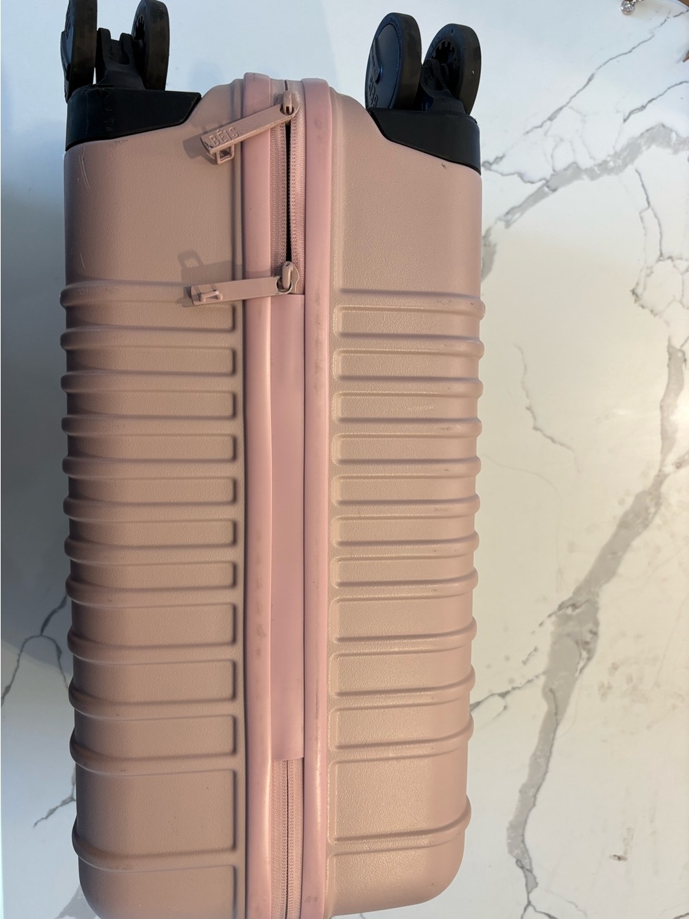 BEIS Small Carry On Roller in Atlas Pink - Picture 12 of 12